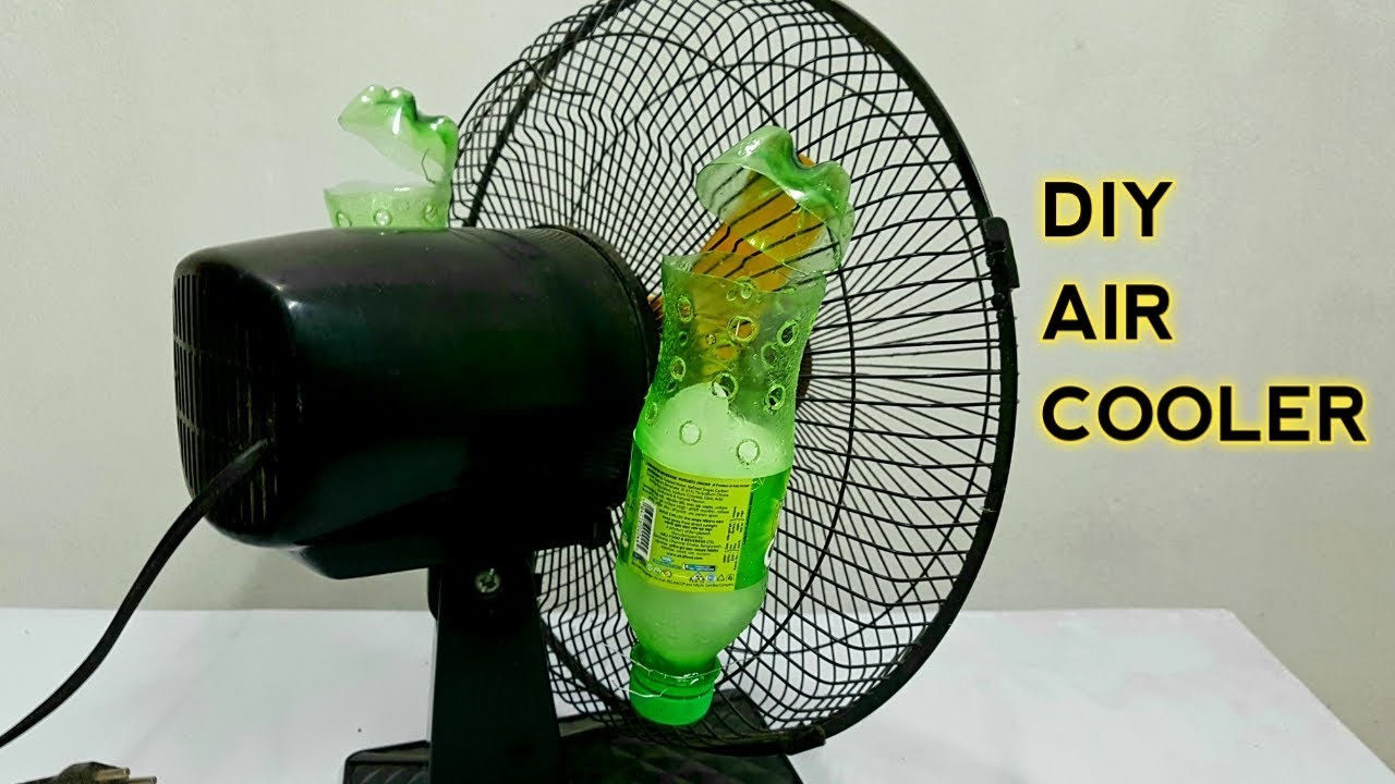 DIY Air Conditioner by Reusing Plastic Bottles